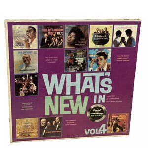 Various What's New Vol. 4 (Vinyl, 1959) Capitol SN 4 VG+ LP Record Album